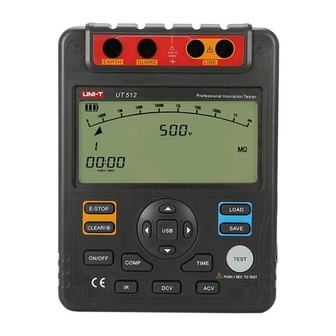 ⁨Tester rezystancji izolacji wysokiego napięcia Uni-T UT512⁩ w sklepie Wasserman.eu