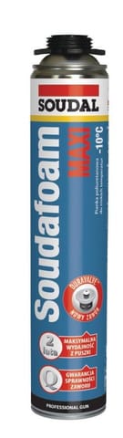 ⁨PIANKA PISTOLETOWA SOUDAL MAXI 870ML ZIMOWA⁩ w sklepie Wasserman.eu
