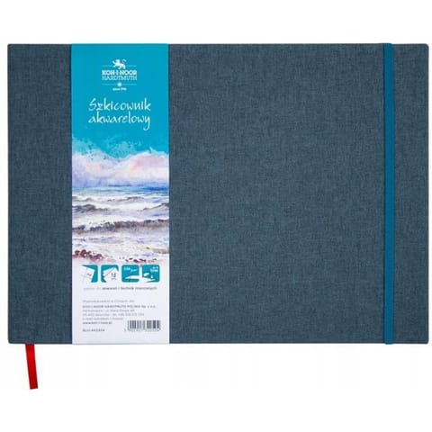 ⁨Szkicownik akwarelowy A4 38 arkuszy 230g. BLO-AK2304-02004 KOH-I-NOOR⁩ w sklepie Wasserman.eu