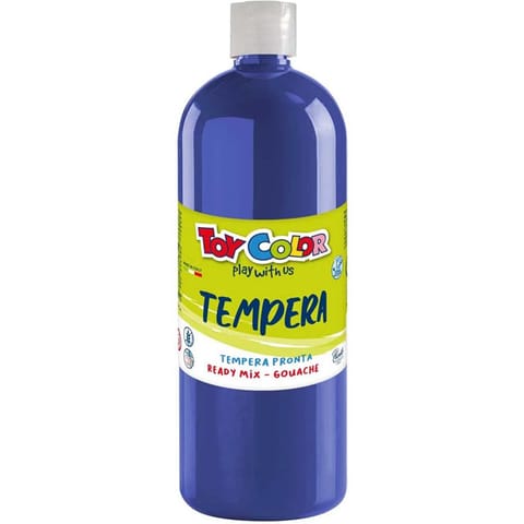 ⁨Farba TEMPERA 1000ml cobalt blue 0554/16 TOY COLOR⁩ w sklepie Wasserman.eu
