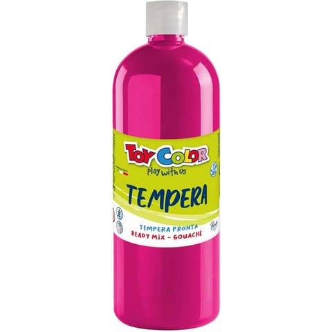 ⁨Farba TEMPERA 1000ml magenta 0554/09 TOY COLOR⁩ w sklepie Wasserman.eu