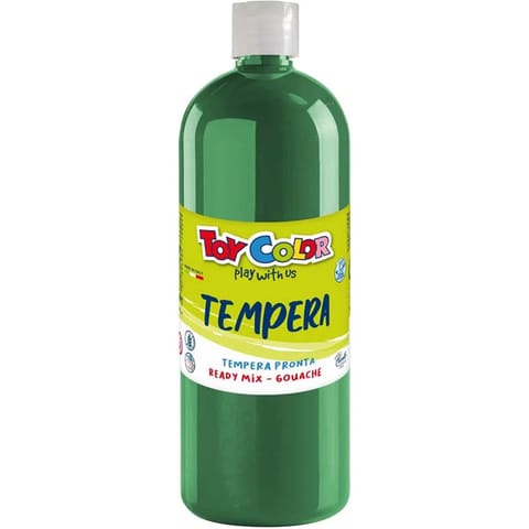 ⁨Farba TEMPERA 1000ml emerald green 0554/14 TOY COLOR⁩ w sklepie Wasserman.eu