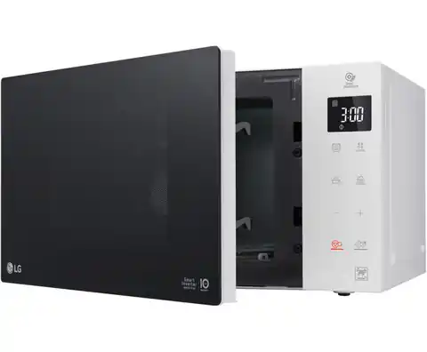 ⁨LG Mikrowelle MS23NECBW 23 L, Freistehend, Touch-Steuerung, 1000 W, Weiß, Abtaufunktion⁩ im Wasserman.eu