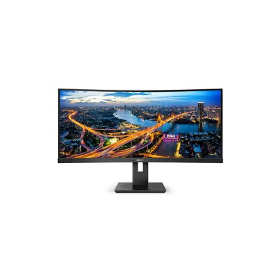 ⁨Philips B Line 346B1C/00 computer monitor 86.4 cm (34") 3440 x 1440 pixels Quad HD LCD Black⁩ at Wasserman.eu