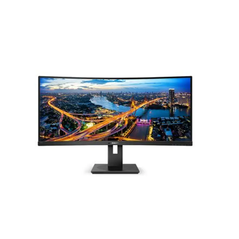 ⁨Philips Curved UltraWide 345B1C 34 ", VA, WQHD, 3440 x 1440, 21:9, 5 ms, 300 cd/m?, Black⁩ w sklepie Wasserman.eu