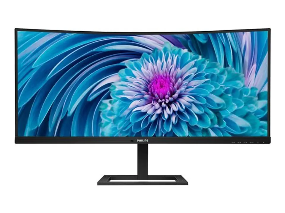 ⁨Philips UltraWide LCD Monitor 346E2CUAE 34 ", VA, WQHD, 3440 x 1440, 21:9, 4 ms, 300 cd/m?, Black⁩ w sklepie Wasserman.eu