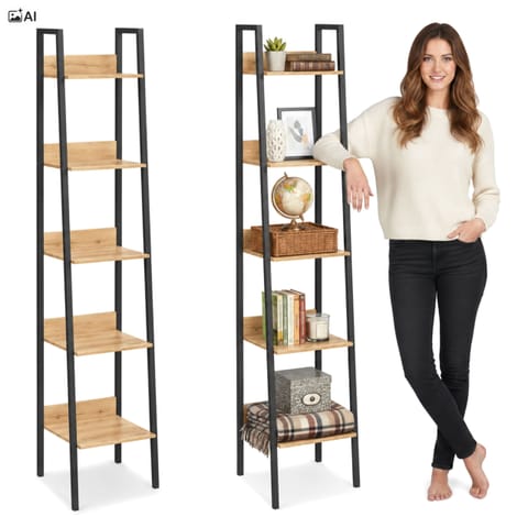 ⁨Regał industrialny loft Riven Craft⁩ w sklepie Wasserman.eu