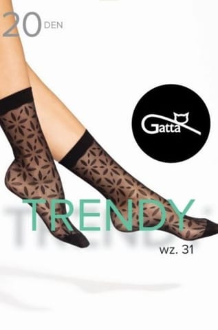 ⁨Skarpety TRENDY LINE 31 Nero (Rozmiar Uni)⁩ w sklepie Wasserman.eu