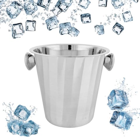 ⁨WIADERKO DO LODU SZAMPANA WINA 22cm KINGHOFF KH-2067⁩ w sklepie Wasserman.eu