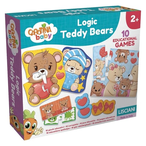 ⁨Carotina Baby Logic Teddy Bears⁩ w sklepie Wasserman.eu
