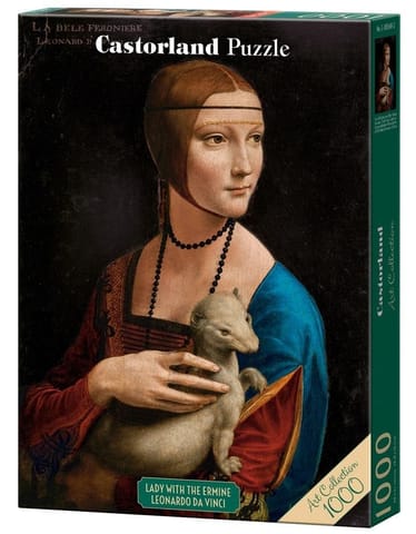 ⁨Puzzle 1000 Dama z łasiczką, Da Vinci CASTOR⁩ w sklepie Wasserman.eu