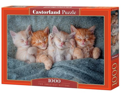 ⁨Puzzle 1000 The Sweetest Kittens CASTOR⁩ w sklepie Wasserman.eu
