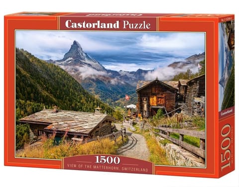 ⁨Puzzle 1500 View of the Matterhorn CASTOR⁩ w sklepie Wasserman.eu