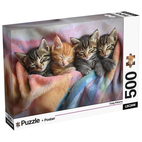 ⁨Puzzle 500 Adults Kociaki⁩ w sklepie Wasserman.eu