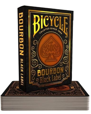 ⁨Karty Bicycle Bourbon Black Label⁩ w sklepie Wasserman.eu