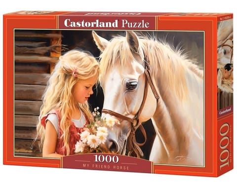 ⁨Puzzle 1000 My Friend Horse CASTOR⁩ w sklepie Wasserman.eu