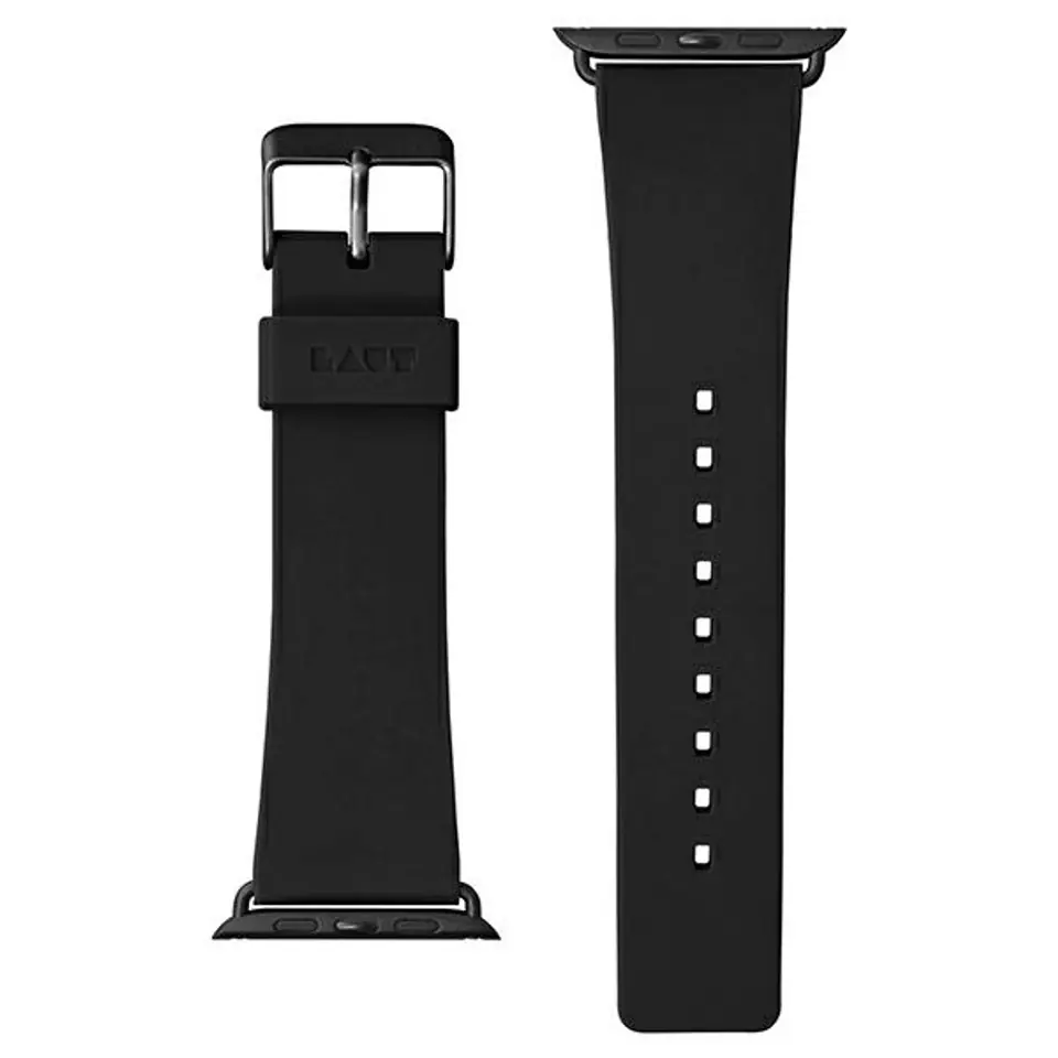 ⁨Pasek Laut Active Apple Watch 38/40/41mm czarny/black 35145⁩ w sklepie Wasserman.eu