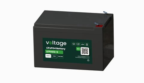 ⁨Akumulator LiFePO4 Voltage 12,8 V 9 Ah LFPVE12-9 (Żywotność ~3000 cykli)⁩ w sklepie Wasserman.eu
