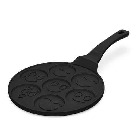 ⁨PATELNIA TYTANOWA 26cm DO PLACUSZKÓW EMOJI BERLINGER HAUS BH-7791 MATTE BLACK⁩ w sklepie Wasserman.eu