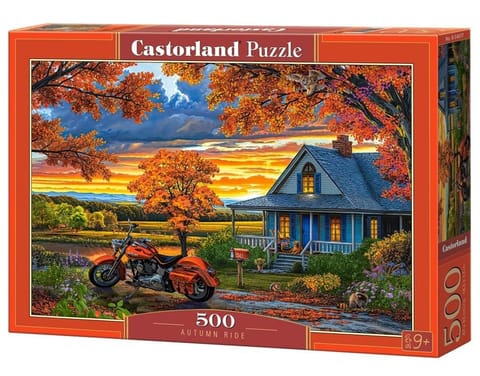 ⁨Puzzle 500 Autumn Ride CASTOR⁩ w sklepie Wasserman.eu