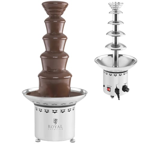 ⁨Chocolate Chocolate Fountain 5 Floors 6kg Royal Catering RCCF-65W4⁩ at Wasserman.eu