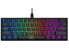 ⁨Klawiatura mechaniczna Tracer GAMEZONE CLAWS 61 Black  USB⁩ w sklepie Wasserman.eu