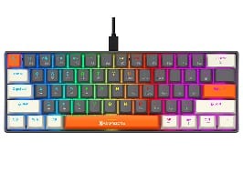 ⁨Klawiatura mechaniczna Tracer GAMEZONE CLAWS 61 Grey  USB⁩ w sklepie Wasserman.eu