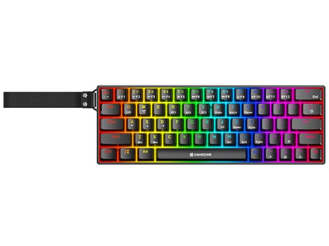 ⁨Klawiatura mechaniczna Tracer GAMEZONE SIGMA 63 RF (2.4+BT) Black⁩ w sklepie Wasserman.eu