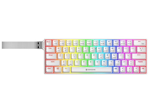 ⁨Klawiatura mechaniczna Tracer GAMEZONE SIGMA 63 RF (2.4+BT) White⁩ w sklepie Wasserman.eu