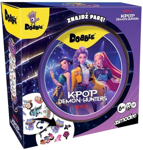 ⁨Dobble K-Pop Demon Hunters REBEL⁩ w sklepie Wasserman.eu