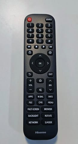 ⁨Hisense Remote control⁩ w sklepie Wasserman.eu