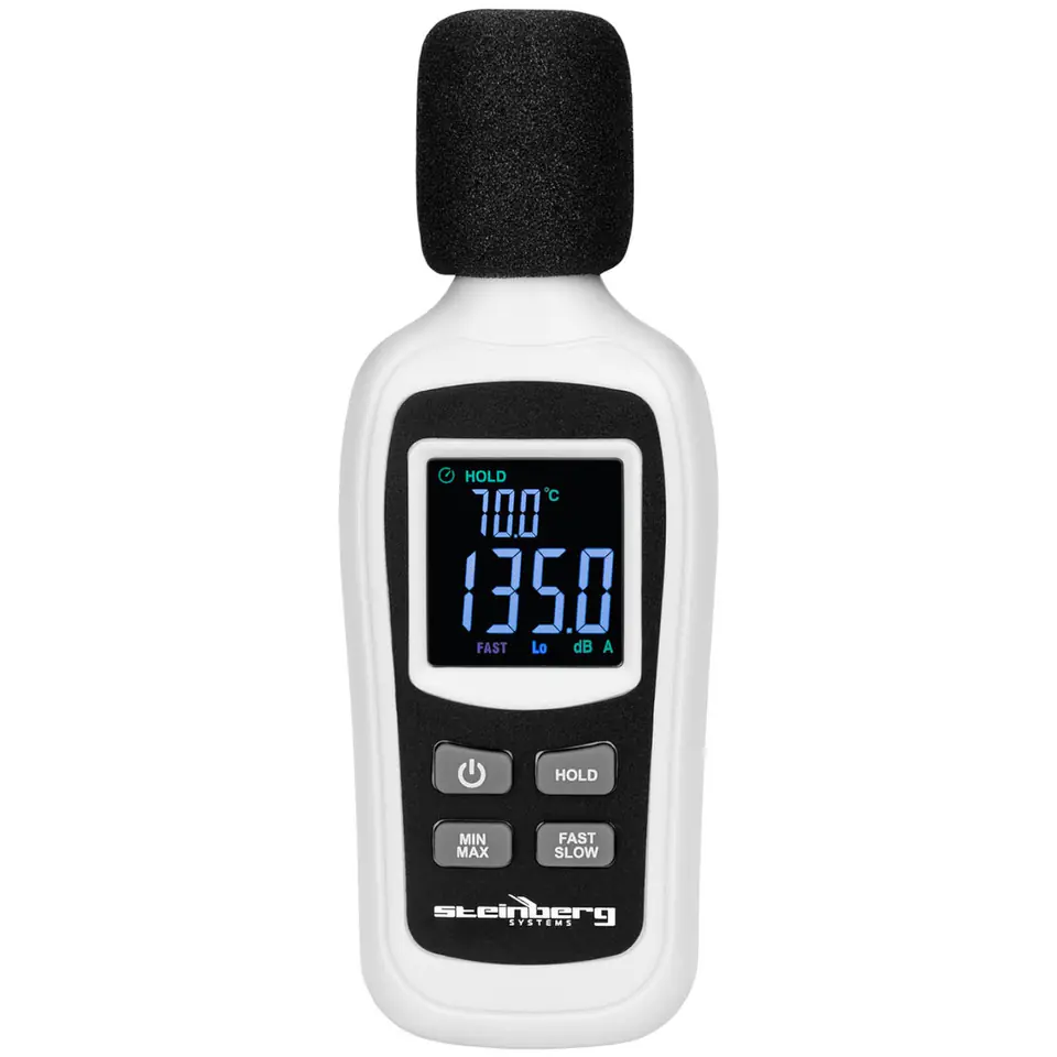 ⁨Digital Sound Meter Decibel Meter 35-135 dB⁩ at Wasserman.eu