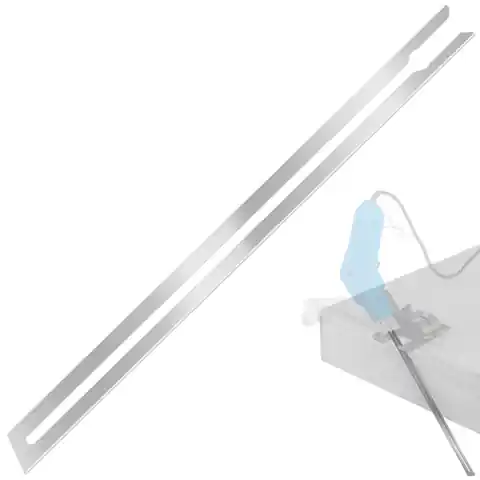 ⁨Nóż ostrze termiczne do cięcia styropianu polipropylenu proste dł. 200 mm⁩ w sklepie Wasserman.eu