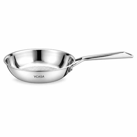 ⁨PATELNIA STALOWA 28cm VCASA VC-90153 VELORA TRI-PLY⁩ w sklepie Wasserman.eu