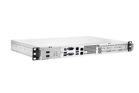⁨Ernitec 1U Mini Server - FRONT IO -⁩ w sklepie Wasserman.eu