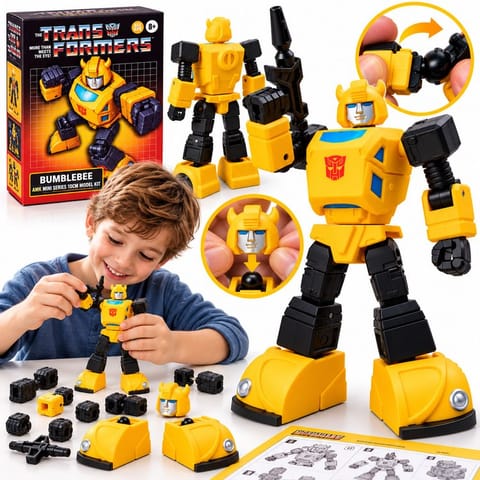 ⁨Hasbro Transformers Bumblebee Figurka składana mini seria 10cm ZA6466⁩ w sklepie Wasserman.eu