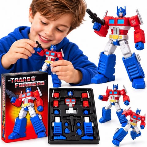 ⁨Hasbro Transformers Optimus Prime Figurka składana mini seria 12cm ZA6465⁩ w sklepie Wasserman.eu
