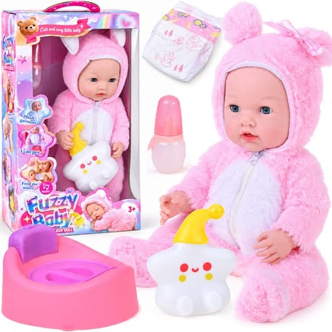 ⁨Interaktywna lalka BOBAS 40cm Pije, siusia + akcesoria z funkcjami ZA6311⁩ w sklepie Wasserman.eu