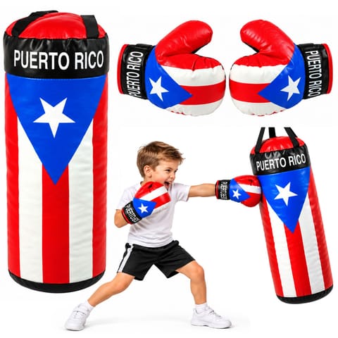 ⁨Children's Boxing Set Bag Two Gloves⁩ at Wasserman.eu