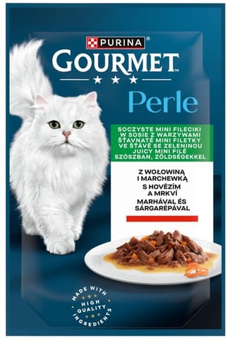 ⁨Gourmet Perle Wołowina saszetka 85g⁩ w sklepie Wasserman.eu