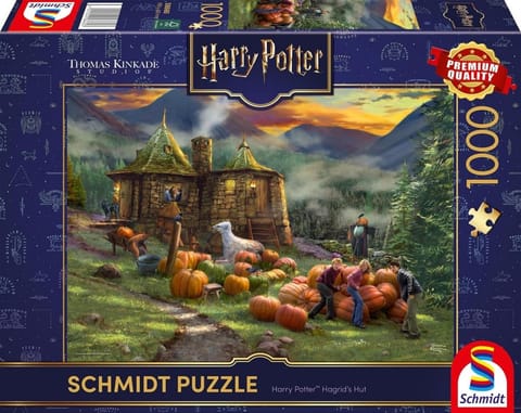 ⁨Puzzle 1000 Harry Potter: Chatka Hagrida⁩ w sklepie Wasserman.eu
