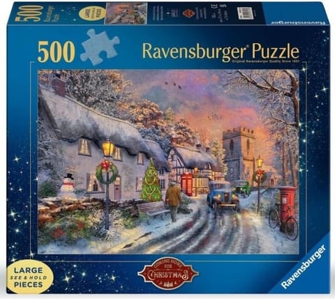 ⁨Puzzle 2D: Święta w domu 1000el⁩ w sklepie Wasserman.eu