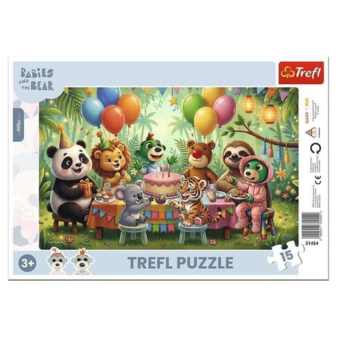 ⁨Puzzle ramkowe Kochane bobaski TREFL⁩ w sklepie Wasserman.eu