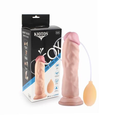 ⁨Kiotos Cox Squirt Dildo 03 - 21.5 cm⁩ w sklepie Wasserman.eu