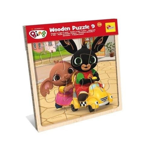 ⁨Puzzle 9 Bing drewniane⁩ w sklepie Wasserman.eu