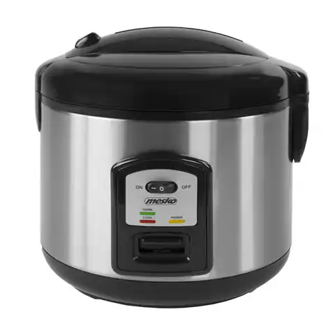 ⁨Mesko Rice cooker MS 6411 1000 W, 1.5 L, Black/Stainless steel⁩ w sklepie Wasserman.eu