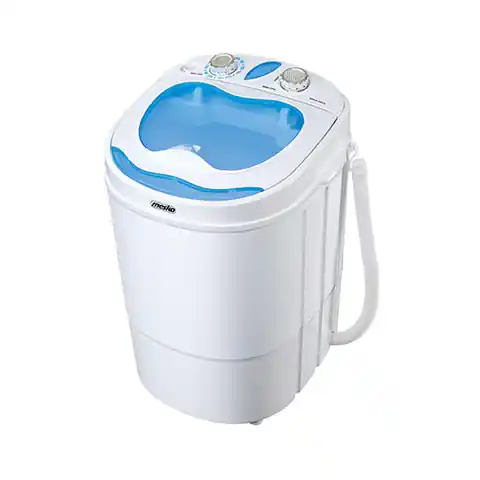 ⁨Mesko Washing machine semi automatic MS 8053 Top loading, Washing capacity 3 kg, Depth 37 cm, Width 36 cm, White⁩ w sklepie Wasserman.eu