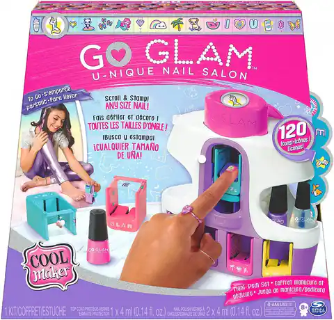 ⁨Zestaw manicure Go Glam Wyjątkowe Studio Paznokci⁩ w sklepie Wasserman.eu