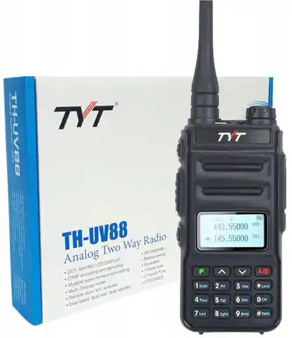 ⁨Dual VHF/UHF Radiotelephone TYT TH-UV88⁩ at Wasserman.eu