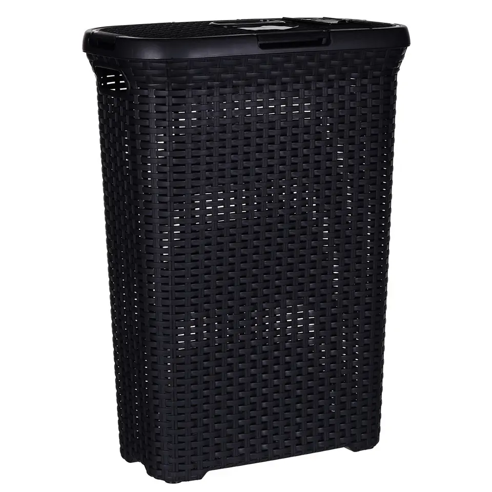 ⁨Curver Style 2045061 Plástico Cesta de lavadero Antracita 40L⁩ at Wasserman.eu